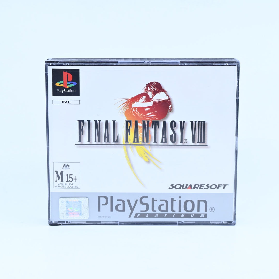 Final Fantasy VIII 8 - Sony Playstation 1 / PS1 Game + Manual - PAL - MINT DISC!