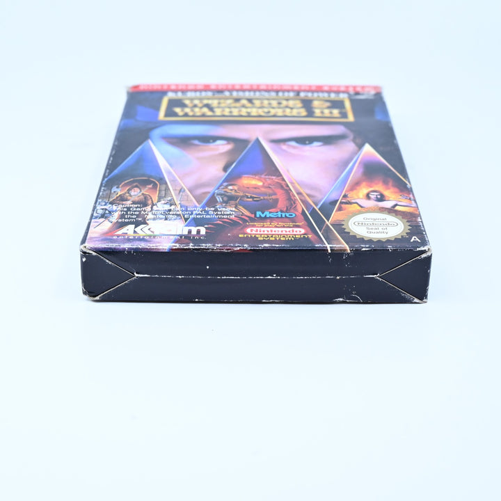 Wizards & Warriors III 3 - Nintendo Entertainment System / NES Boxed Game - PAL