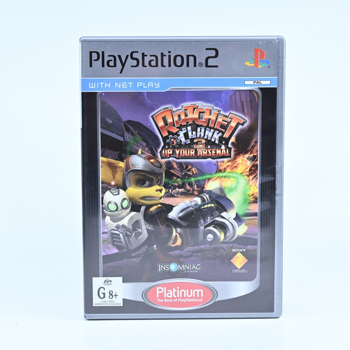 Ratchet & Clank 3: Up Your Arsenal - PS2 Game + Manual - PAL