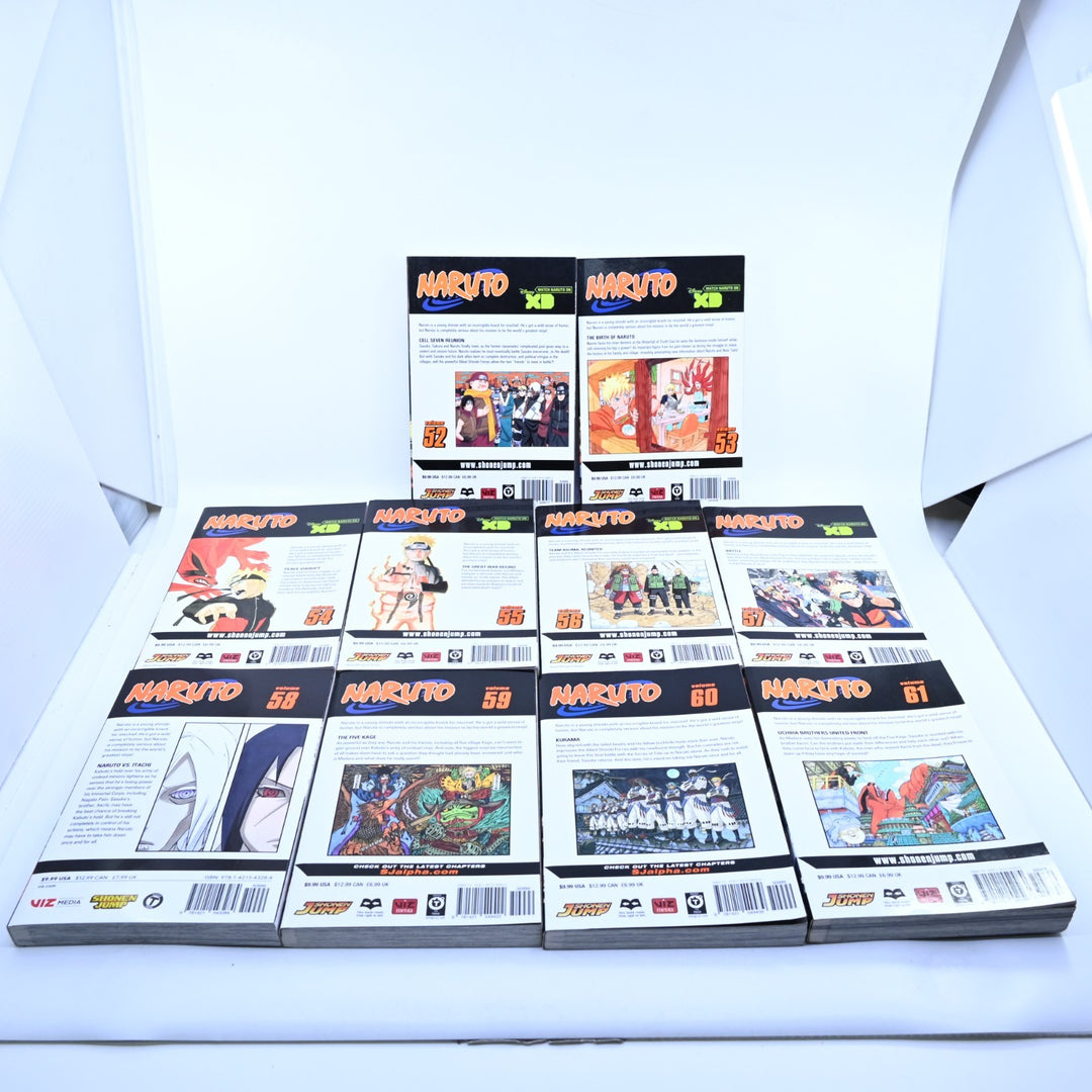 Naruto - Volumes 28-61 - Masashi Kishimoto - Viz Media - Manga
