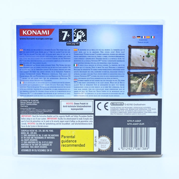 Lost In Blue - Nintendo DS Game - PAL + Manual - FREE POST!