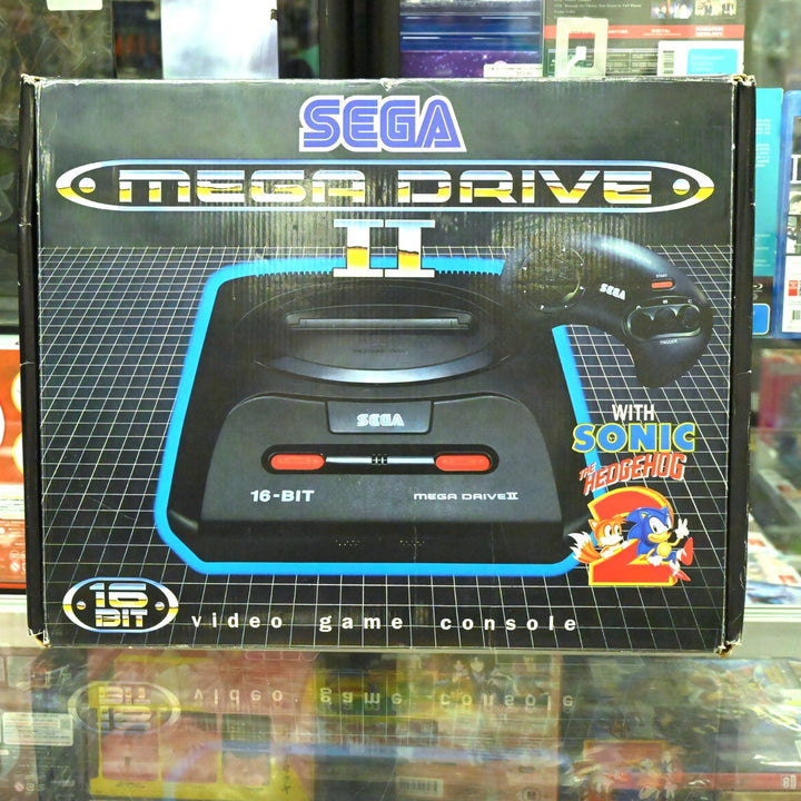 Mega Drive II With Sonic 2 - Sega Mega Drive Boxed Console - PAL - FREE POST!