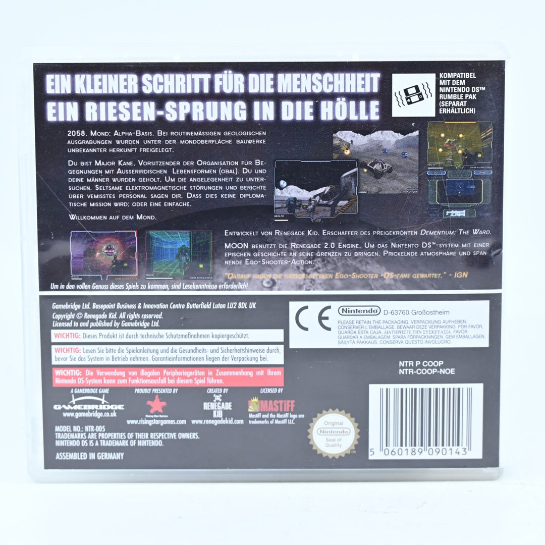 Moon - Nintendo DS Game - PAL + Manual - Plays in English - FREE POST!