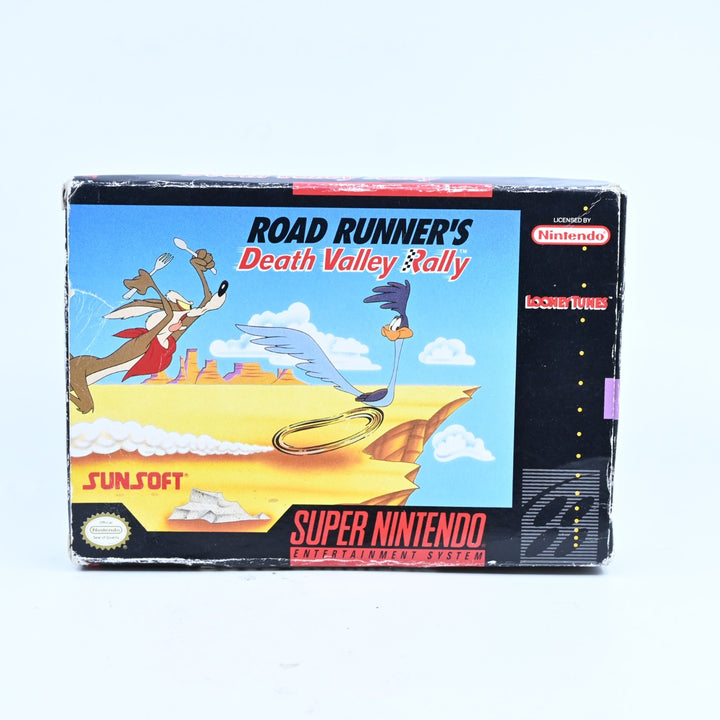 Road Runner's Death Valley - Super Nintendo / SNES Boxed Game - NTSC-U/C