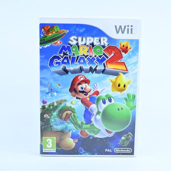 Super Mario Galaxy 2 - Nintendo Wii Game + Manual - PAL - MINT DISC!