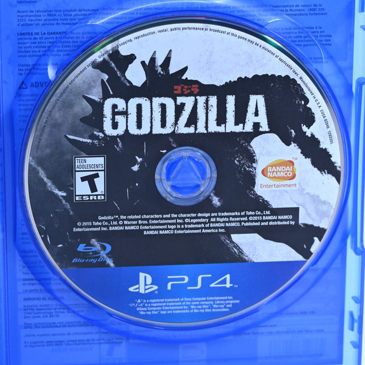 Godzilla - 2014 - USA Release - Sony Playstation 4 / PS4 Game - MINT DISC!