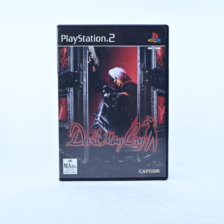 Devil May Cry - Sony Playstation 2 / PS2 Game + Manual - PAL - MINT DISC!