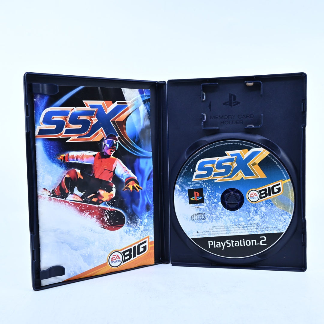 SSX - Sony Playstation 2 / PS2 Game + Manual - PAL - MINT DISC!