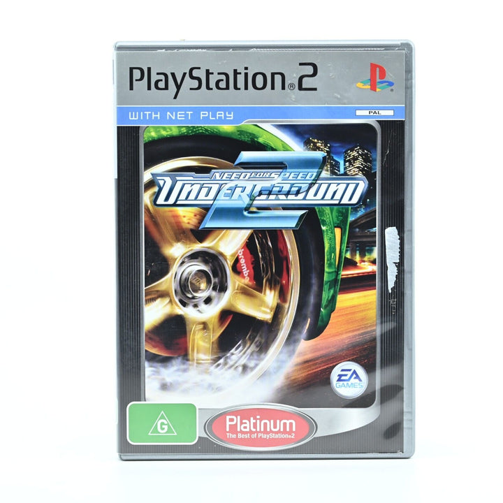 Need for Speed: Undeground 2 - Sony Playstation 2 / PS2 Game - PAL - FREE POST!