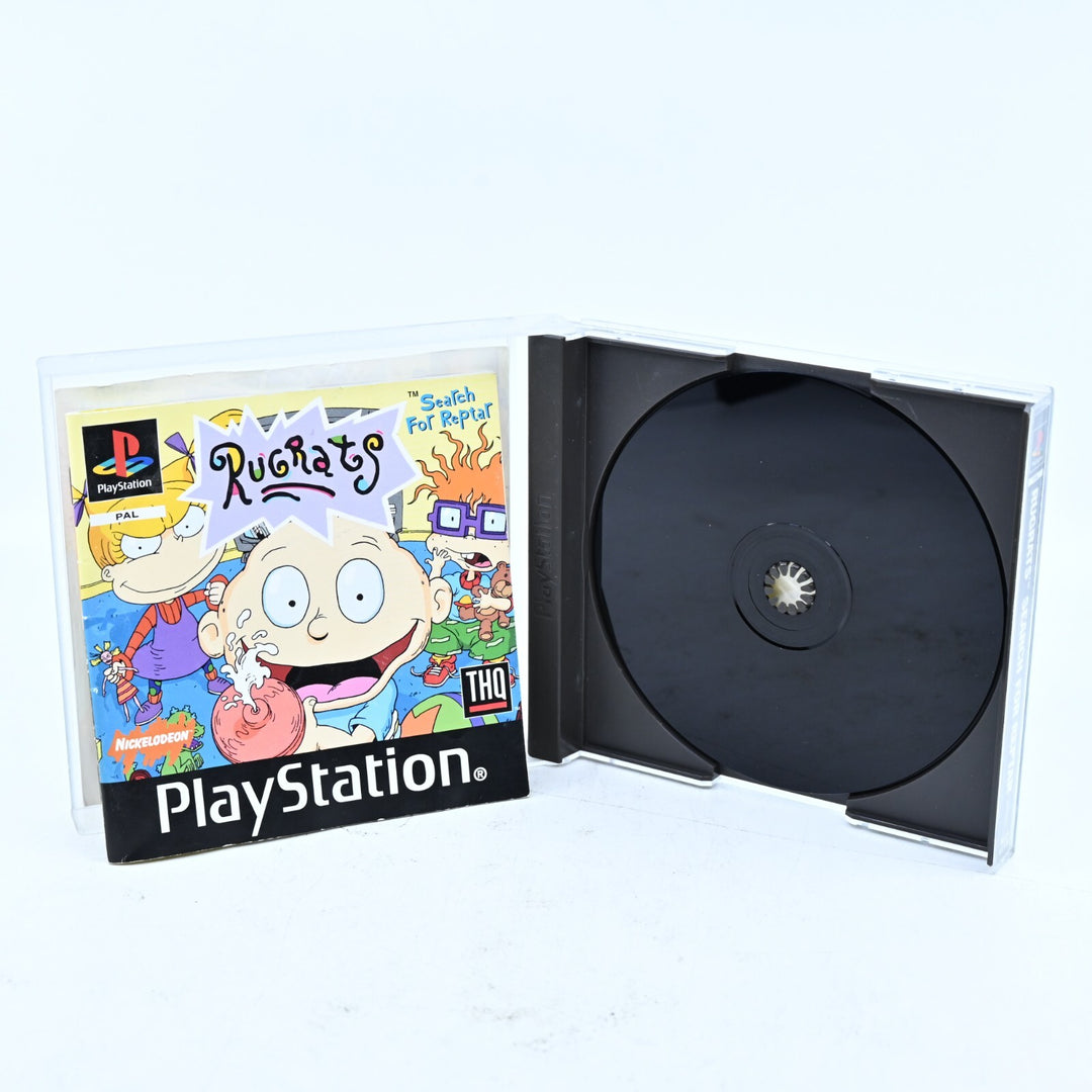 Rugrats Search for Reptar - Sony Playstation 1 / PS1 Game + Manual - PAL