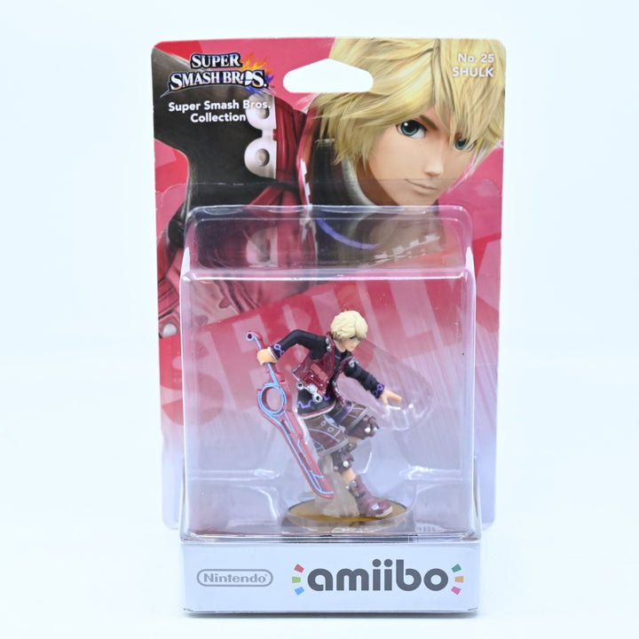 SEALED! Shulk Amiibo No. 25 - Super Smash Bros. - Toy - FREE POST!