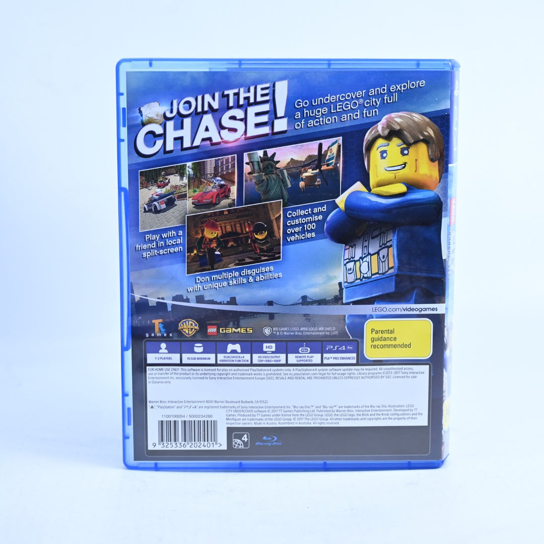LEGO City Undercover - Sony Playstation 4 / PS4 Game - MINT DISC!