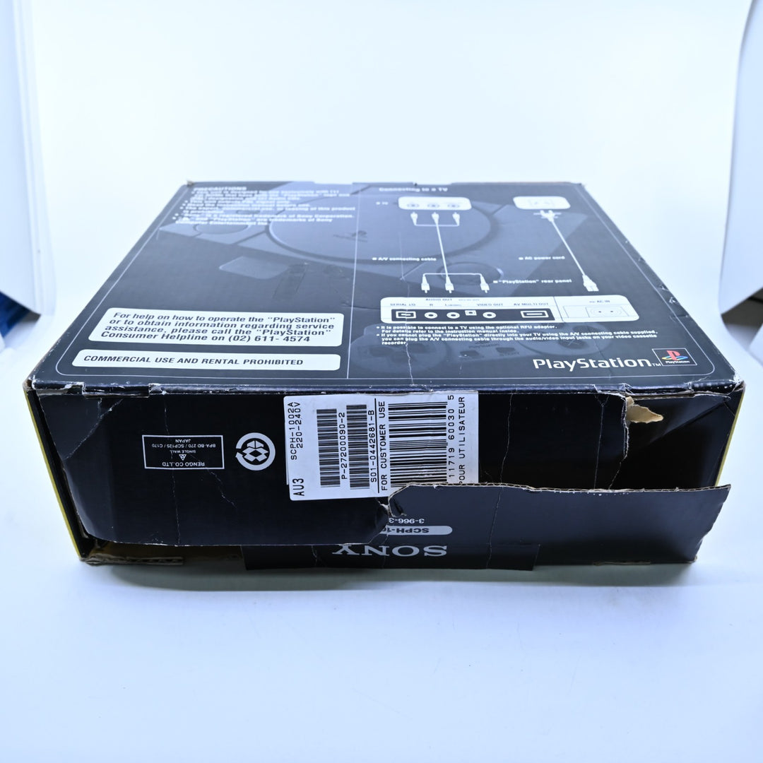 Audiophile SCPH-1002 - Sony Playstation 1 / PS1 Boxed Console - PAL - FREE POST!