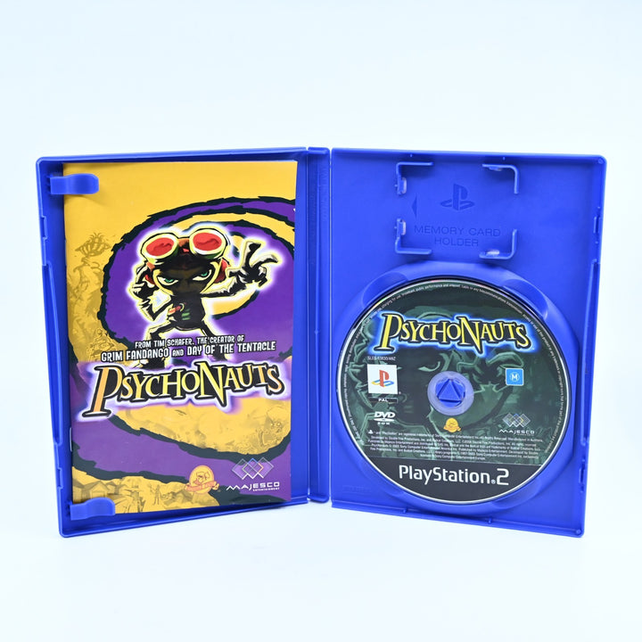 Psychonauts - Sony Playstation 2 / PS2 Game + Manual - PAL - MINT DISC!