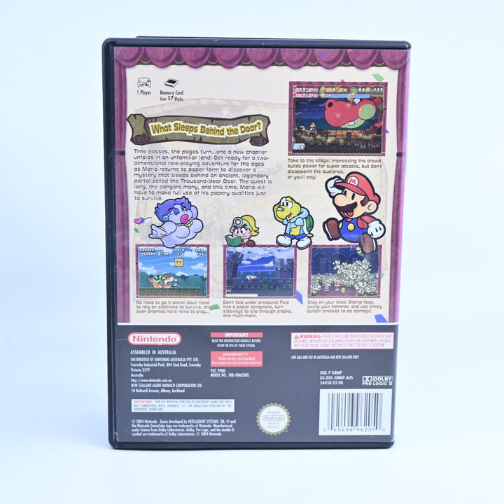 Paper Mario: The Thousand Year Door - Nintendo Gamecube Game + Manual - PAL