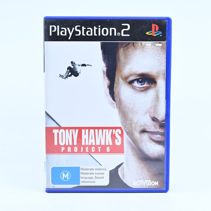 Tony Hawk's Project 8 - Sony Playstation 2 / PS2 Game + Manual - PAL