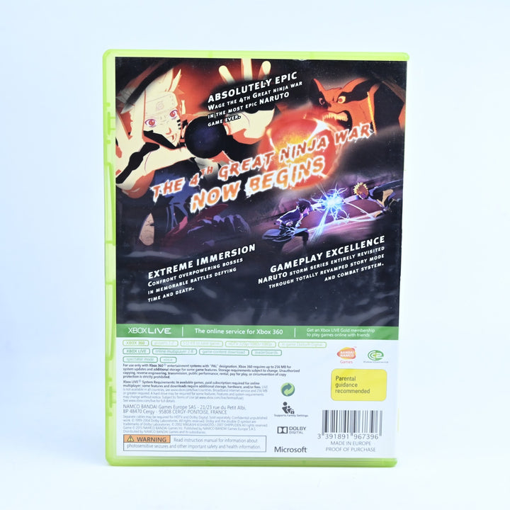 Naruto Shippuden Ultimate Ninja Storm 3 - Xbox 360 Game + Card + Manual