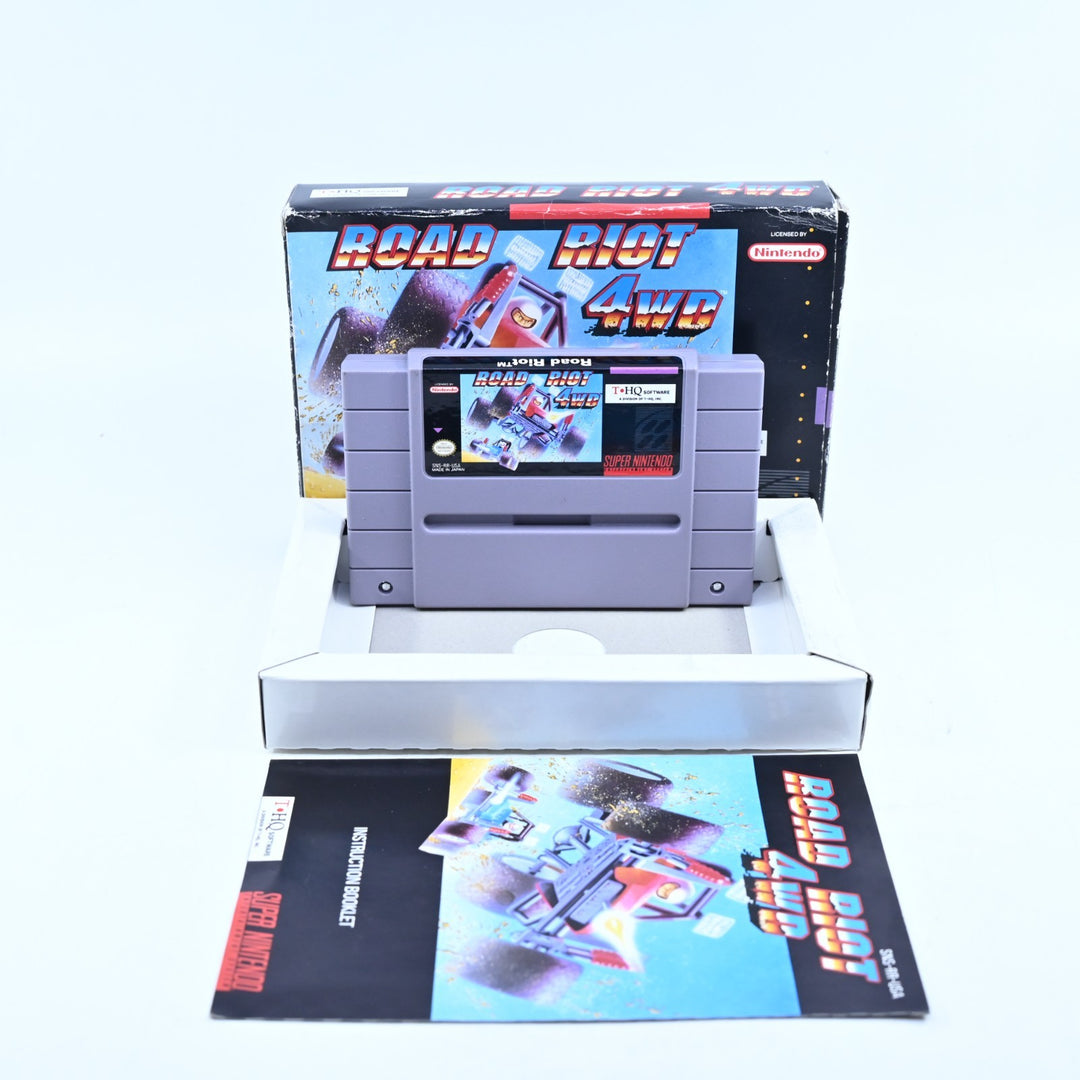 Road Riot 4WD - Super Nintendo Entertainment System / SNES Boxed Game - NTSC