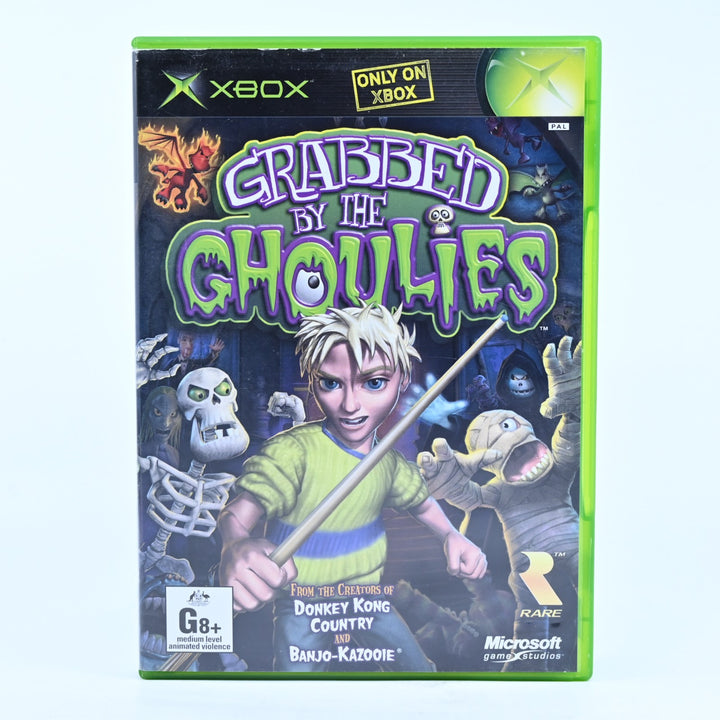 Grabbed by the Ghoulies - Original Xbox Game + Manual - PAL - MINT DISC!