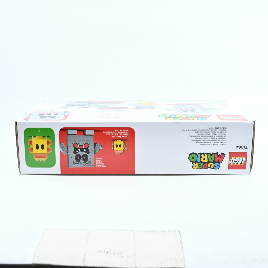 SEALED! LEGO 71364 Whomp's Lava Trouble - Super Mario Expansion - Toy