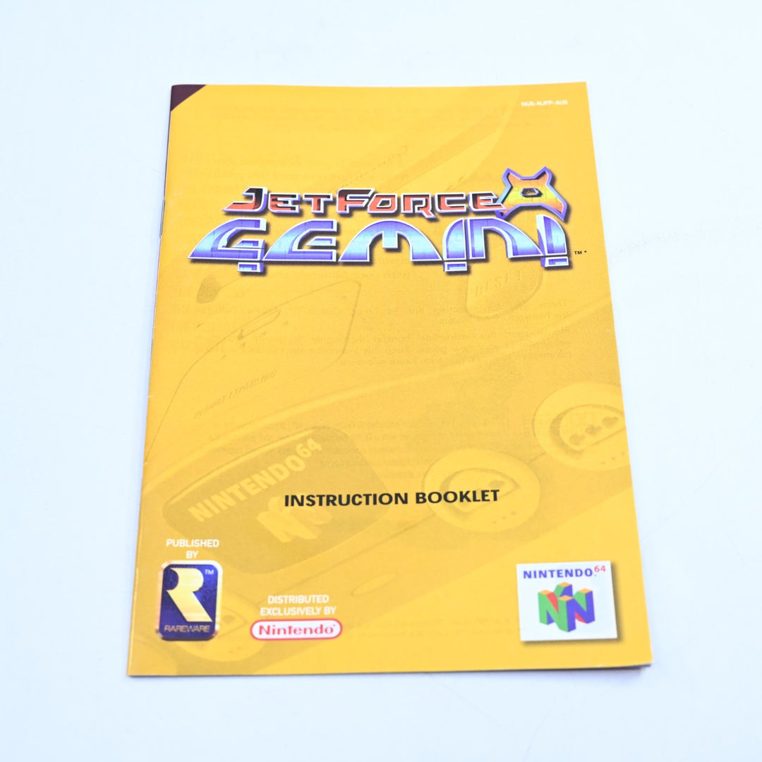 Jet Force Gemini - N64 / Nintendo 64 Boxed Game - PAL - FREE POST!