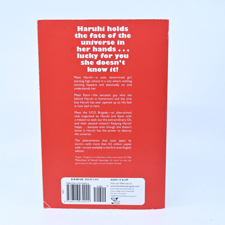 The Melancholy of Haruhi Suzumiya - Nagaru Tanigawa - Book