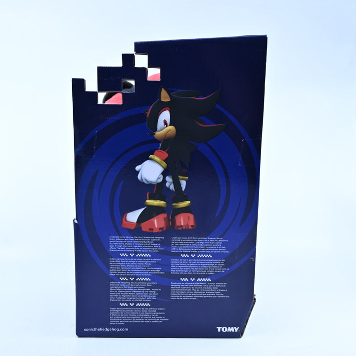 Boxed 12" Shadow Plush - Sonic the Hedgehog - Tomy - Toy