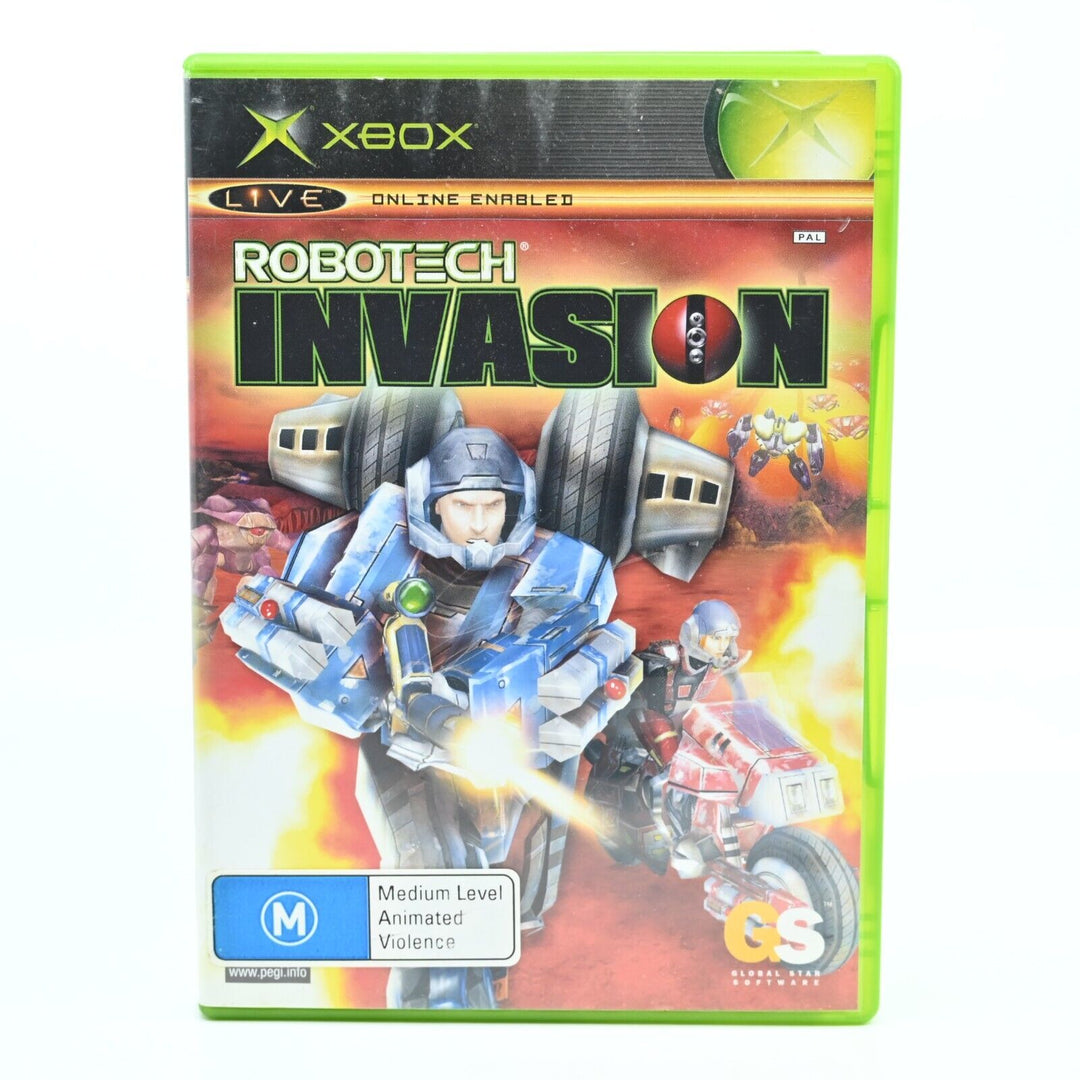 Robotech: Invasion - Original Xbox Game - No Manual - PAL - MINT DISC!