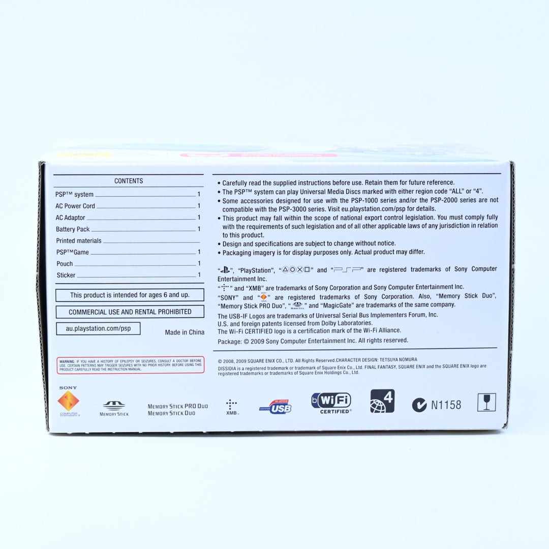 SEALED! Dissidia Final Fantasy PSP - Sony PSP Boxed Console - AUS PAL FREE POST!