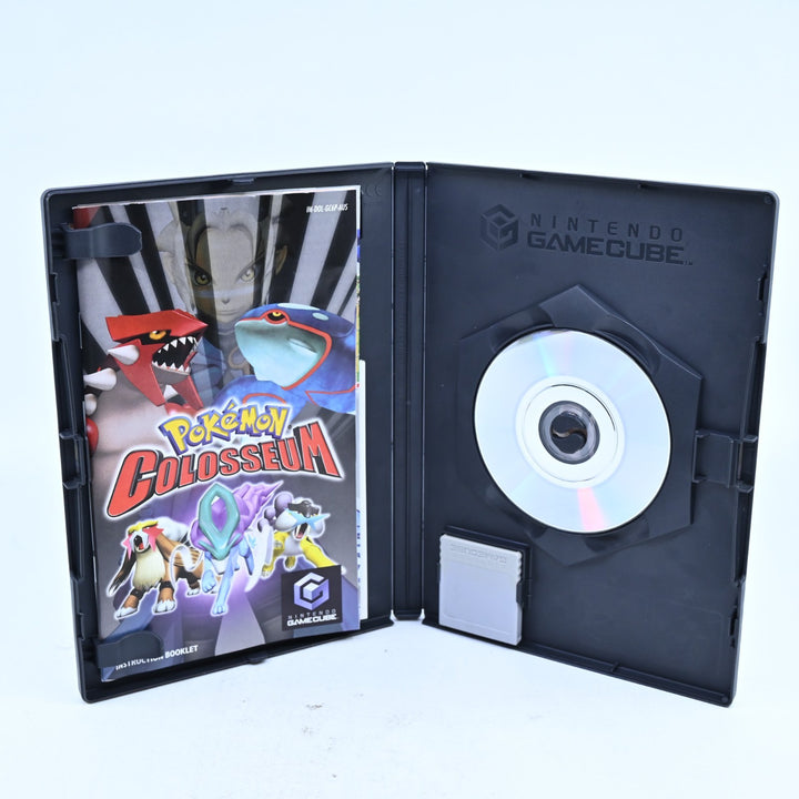 Pokemon Colosseum - Nintendo Gamecube Game + Manual - PAL + Memory Card!