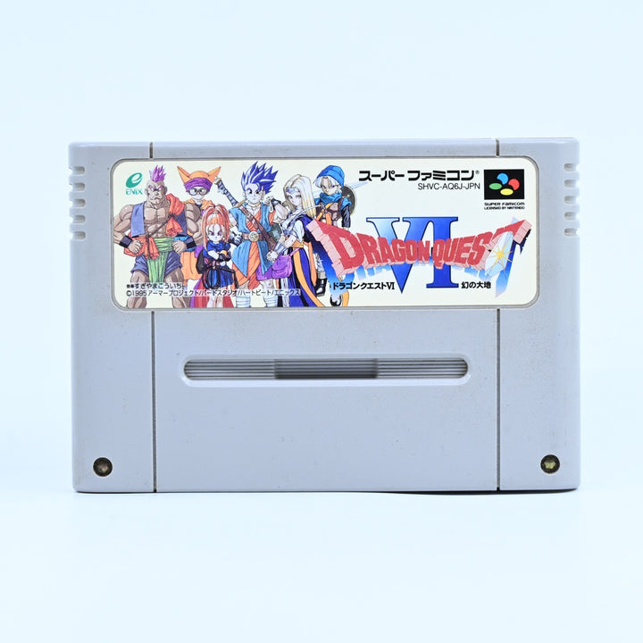 Dragon Quest VI - Super Nintendo / SNES Game - NTSC-J - FREE POST!