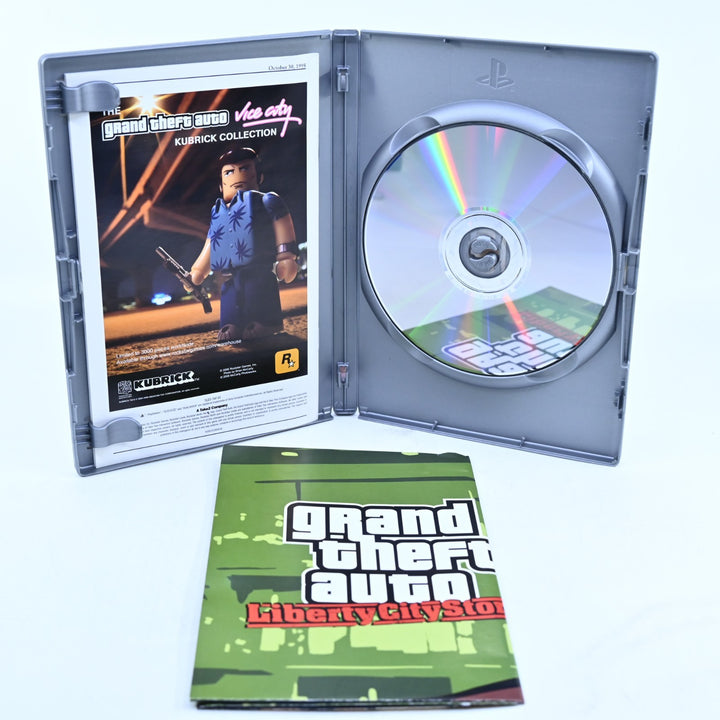 Grand Theft Auto: Liberty City Stories - Sony Playstation 2 / PS2 Game + Manual