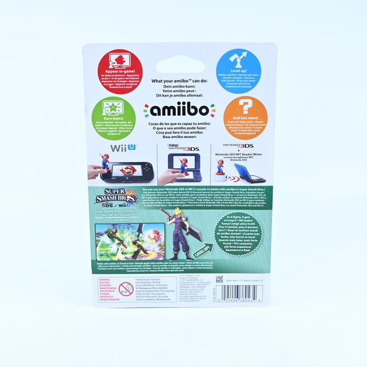 SEALED! Cloud Amiibo No. 58 - Super Smash Bros. Collection - Toy