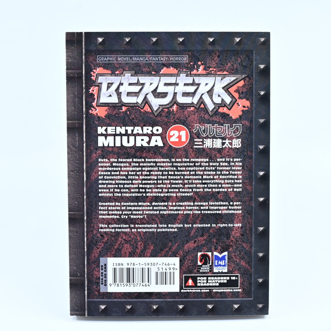Berserk - Volume 21 - Kentaro Miura - Digital Manga Publishing - Manga