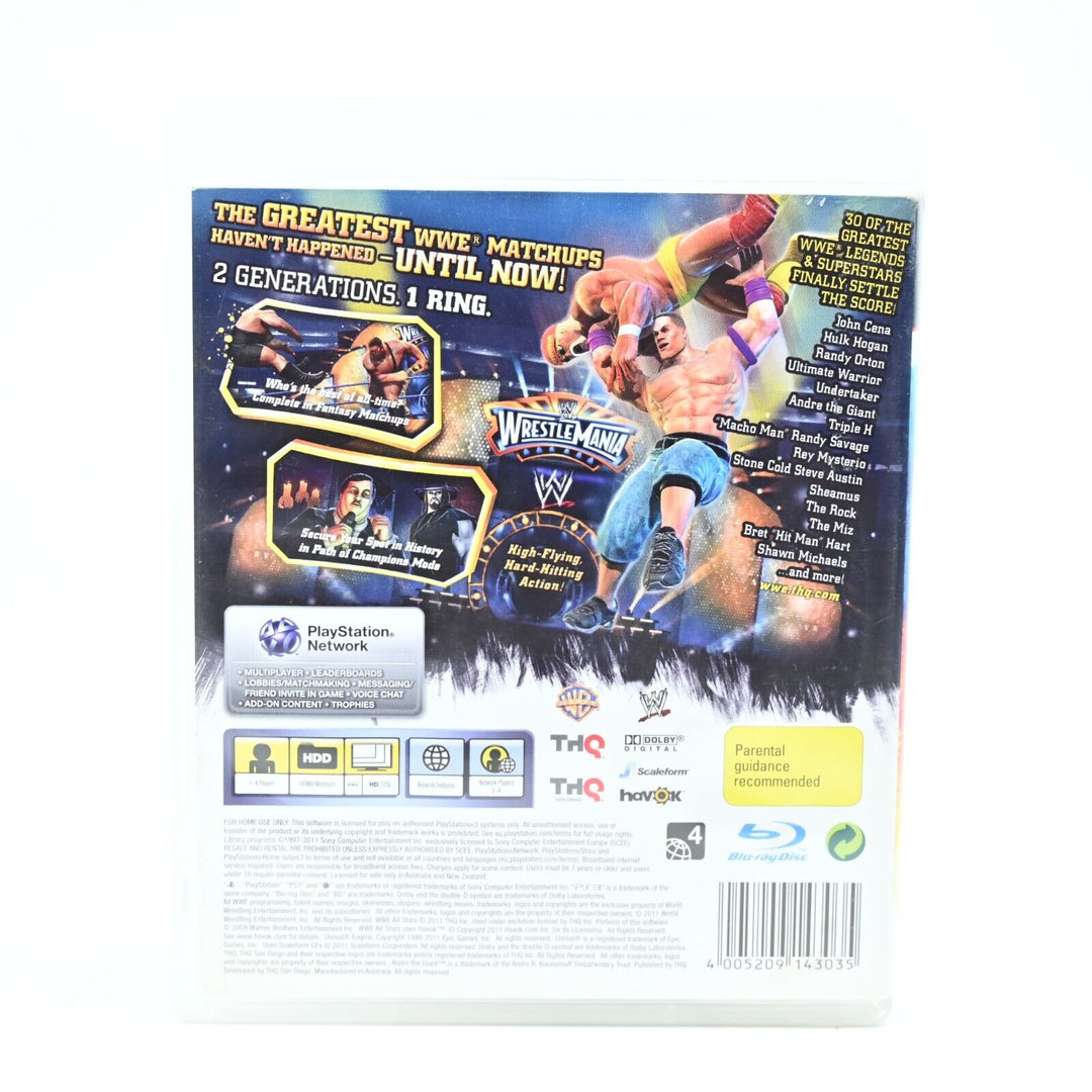 WWE All Stars - Sony Playstation 3 / PS3 Game + Manual - FREE POST!