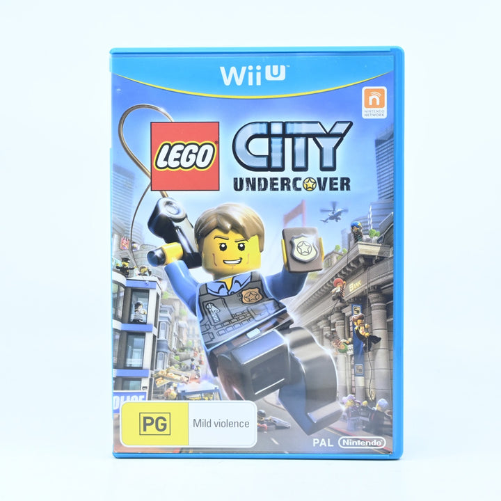 LEGO City Undercover - Nintendo Wii U Game + Manual - PAL - FREE POST!