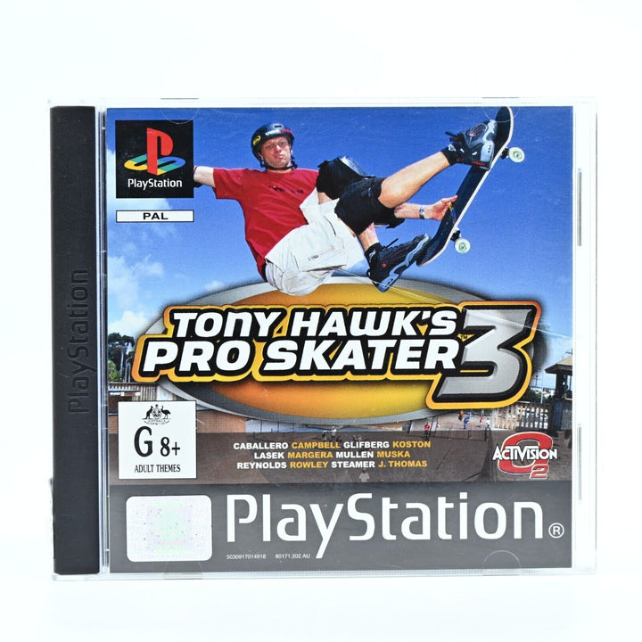 Tony Hawk's Pro Skater 3 - Sony Playstation 1 / PS1 Game - PAL - MINT DISC!