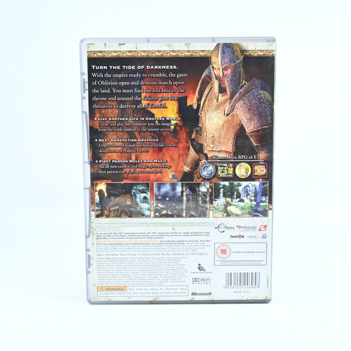 The Elder Scrolls IV: Oblivion - Xbox 360 Game + Manual - PAL - MINT DISC!