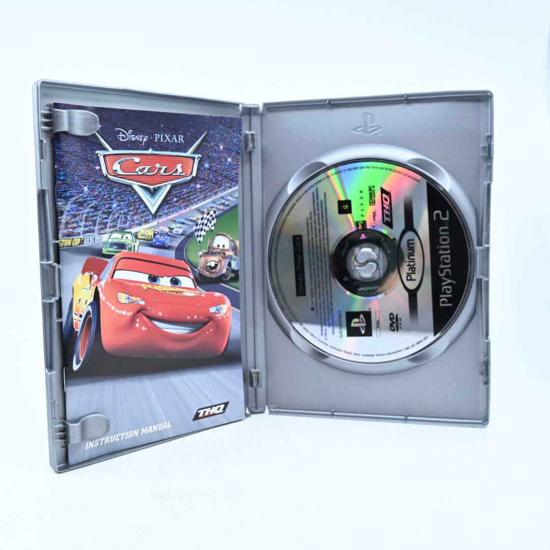 Disney Pixar Cars - Sony Playstation 2 / PS2 Game + Manual - PAL - MINT DISC!