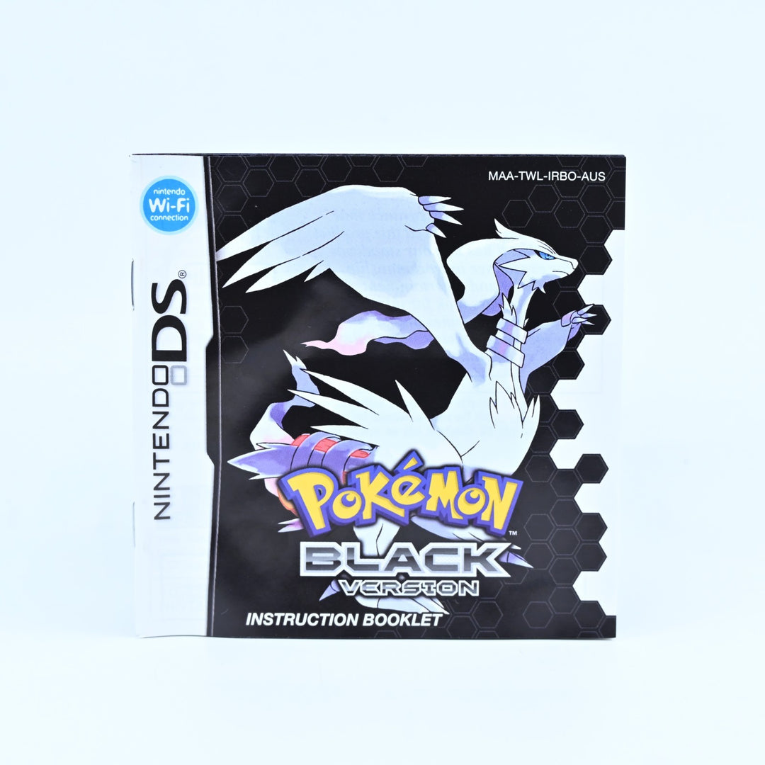 Pokemon Black - Nintendo DS Game - AUS PAL + Manual - FREE POST!