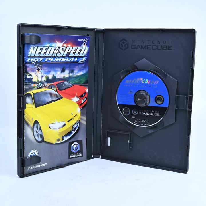 Need for Speed: Hot Pursuit 2 - Nintendo Gamecube Game + Manual - PAL