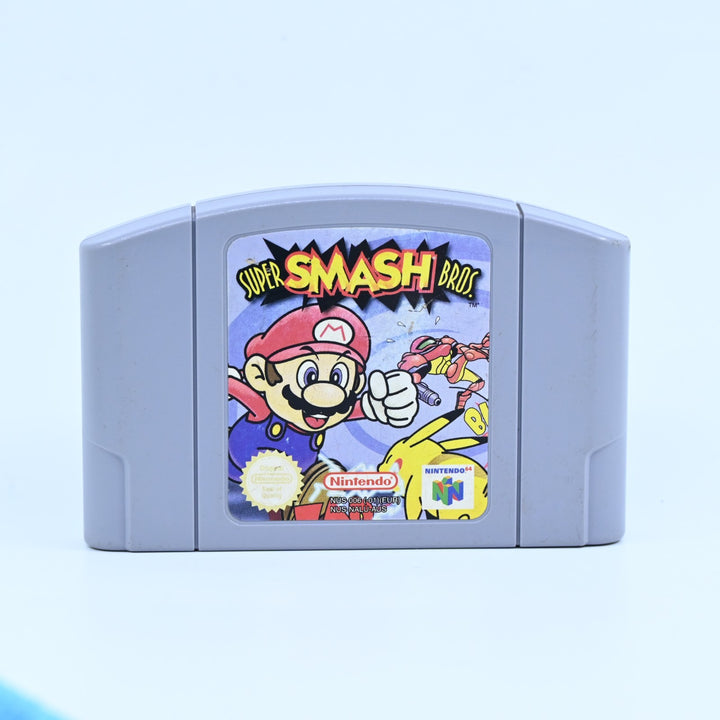 Super Smash Bros. - N64 / Nintendo 64 Game - PAL - FREE POST!