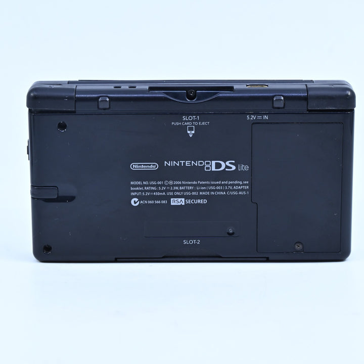 Black Nintendo DS Lite Console - USG-001 - FREE POST!