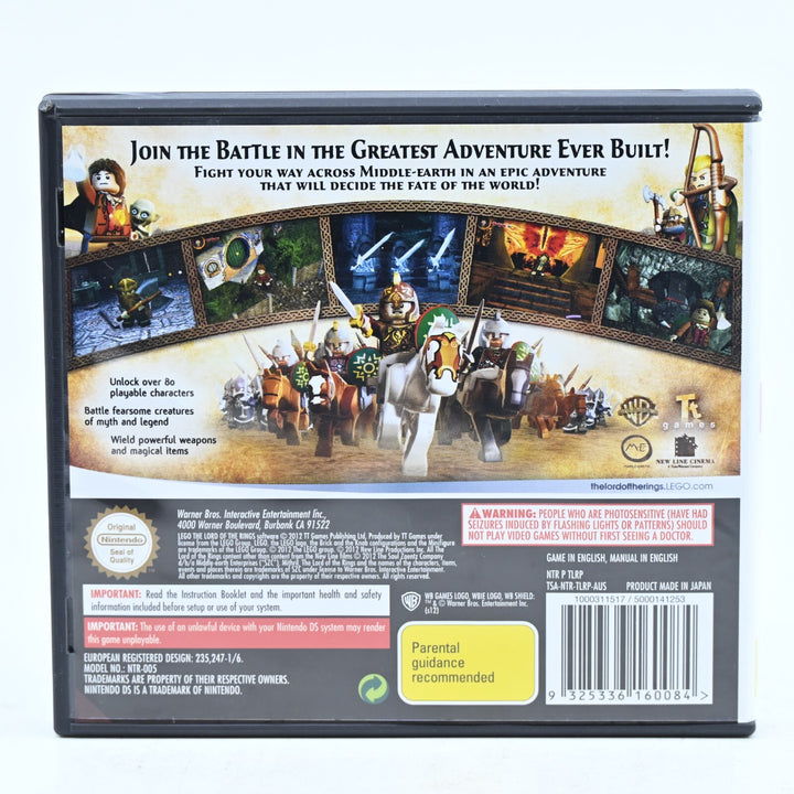 Lego The Lord of the Rings - Nintendo DS Game - PAL - FREE POST!