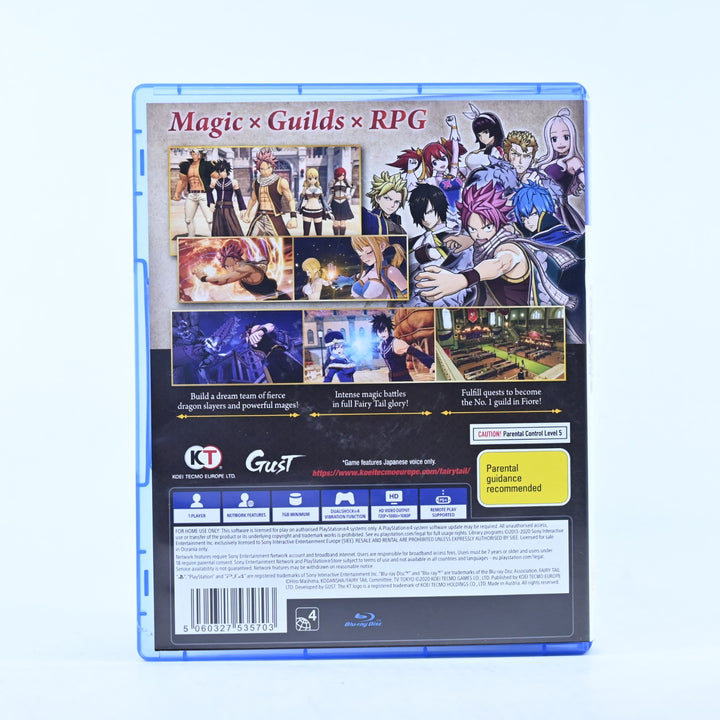 Fairy Tail - Sony Playstation 4 / PS4 Game - MINT DISC!
