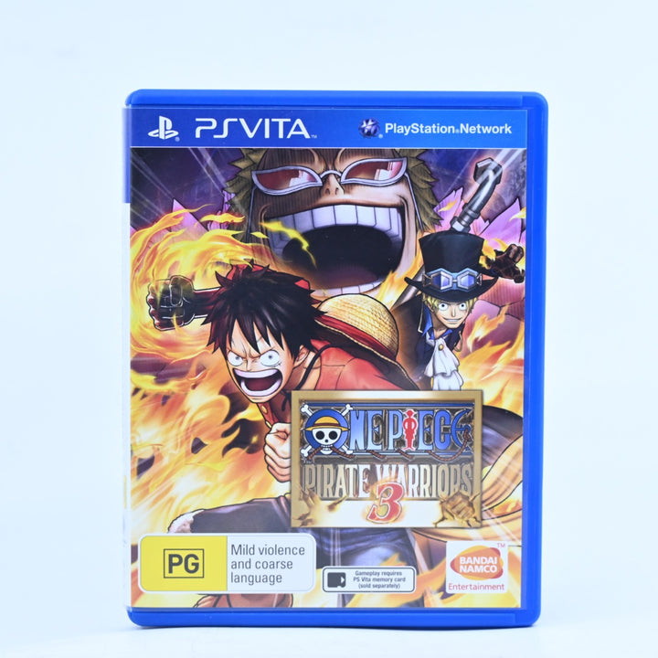 One Piece Pirate Warriors 3 - Sony PS Vita Game - FREE POST!
