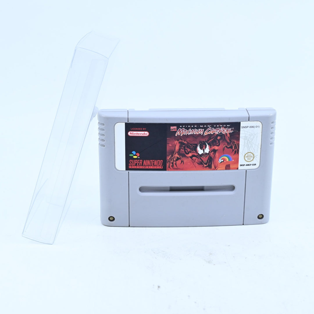 Spider-Man and Venom: Maximum Carnage - Super Nintendo / SNES Game - PAL