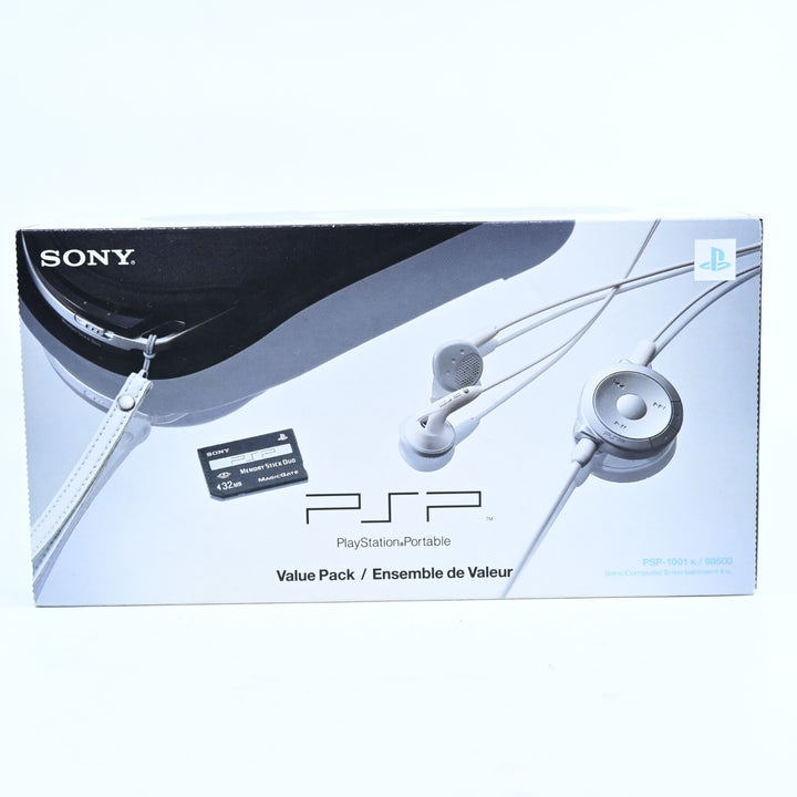 AS NEW! PSP 1000 1001 Value Pack - Sony PSP Boxed Console - Region Free