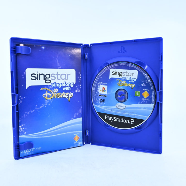 SingStar Singalong with Disney - Sony Playstation 2 / PS2 Game + Manual - PAL