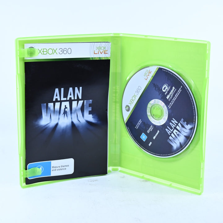 Alan Wake - Xbox 360 Game + Manual - PAL - MINT DISC!